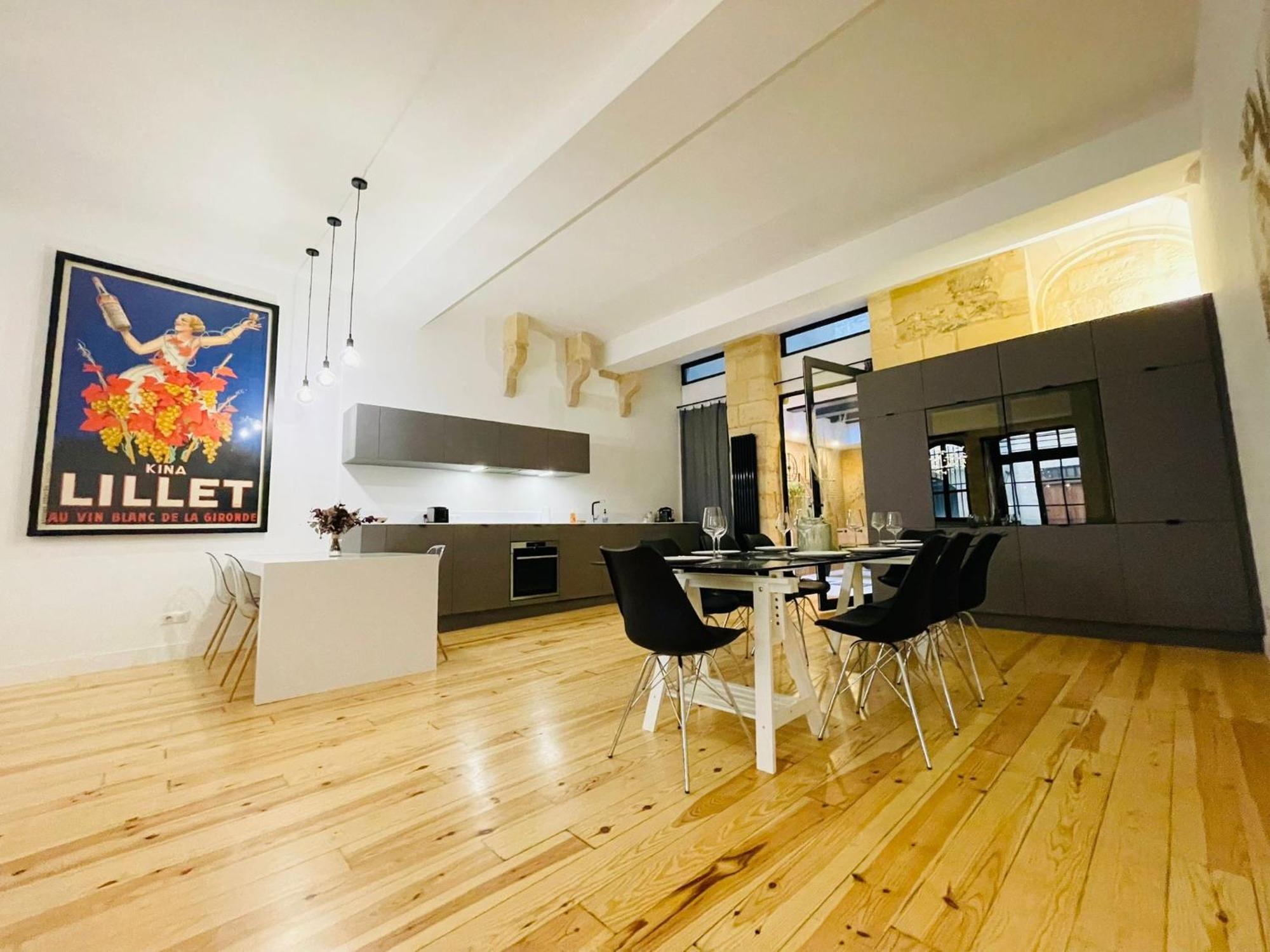Loft Bordelais Lejlighed Bordeaux Eksteriør billede