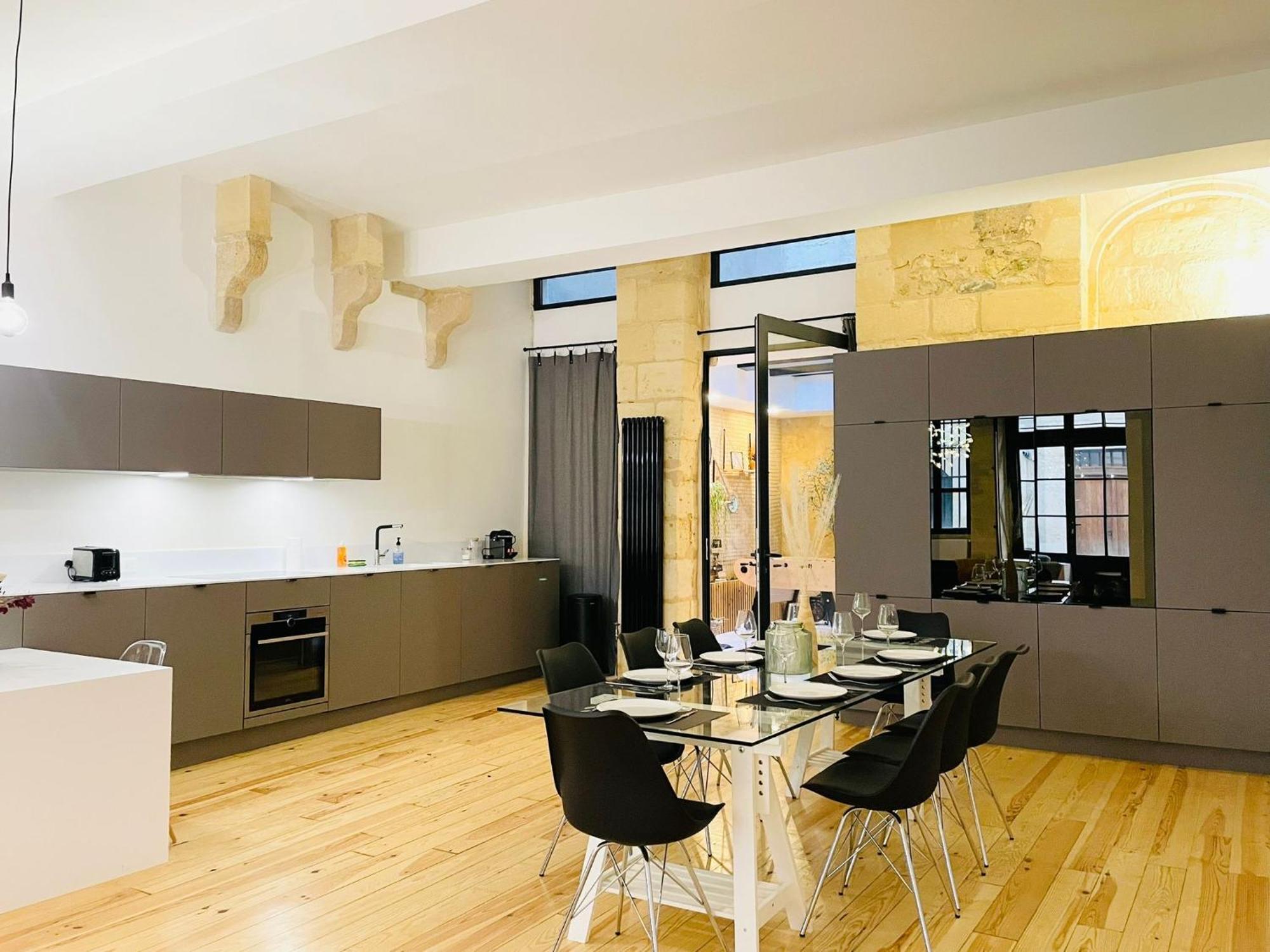 Loft Bordelais Lejlighed Bordeaux Eksteriør billede